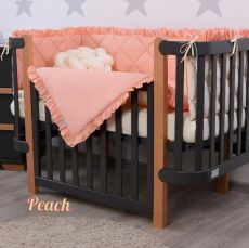 Постільний комплект Baby Veres Macaroon Peach (6 одиниць, 100% бавовна, 120х60 см)